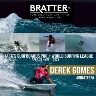 Derek Gomes making big waves …and surfing them, too. 
                                                      Getting pitted…. 🇻🇪 
                                                      #bratterpa 
                                                      @bratteragency