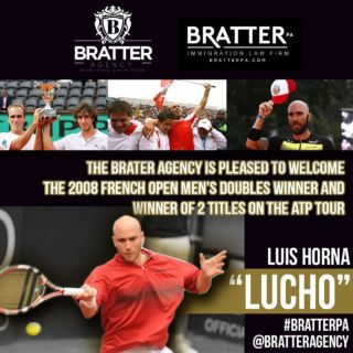 The Bratter Agency has had the privilege of working with luminaries in the Arts, Film and Athletics. 
                                                      We are excited to welcome Peruvian Tennis Legend, Lucho! 
                                                      •
                                                      •
                                                      •
                                                      #bratterpa
                                                      @bratteragency