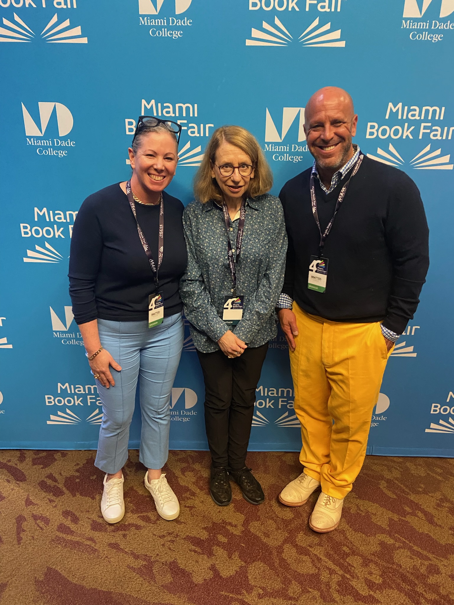 BRATTER PA selected to present Opening Remarks for award winning cartoonist from The New Yorker, Roz Chast at Miami Book Fair 2023 continuing their Sponsorship Tradition